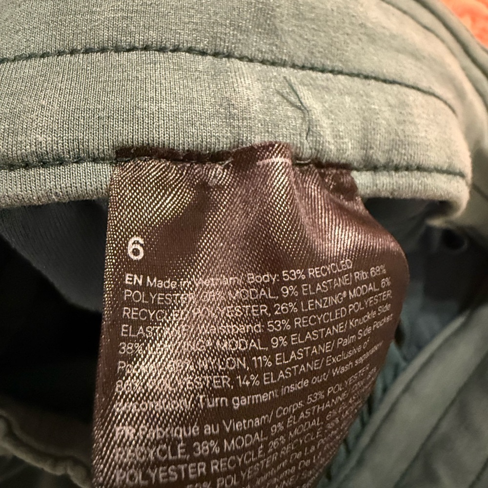 Lululemon Brushed Sofstreme Ribbed Hr Jogger Gree… - image 6